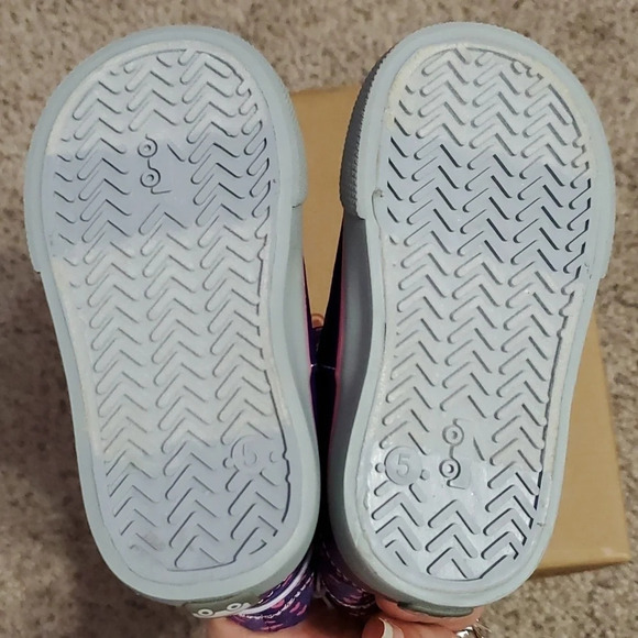 See Kai Run Basics Girl Ripley Hearts  Pull On Boots 5 - Picture 10 of 12